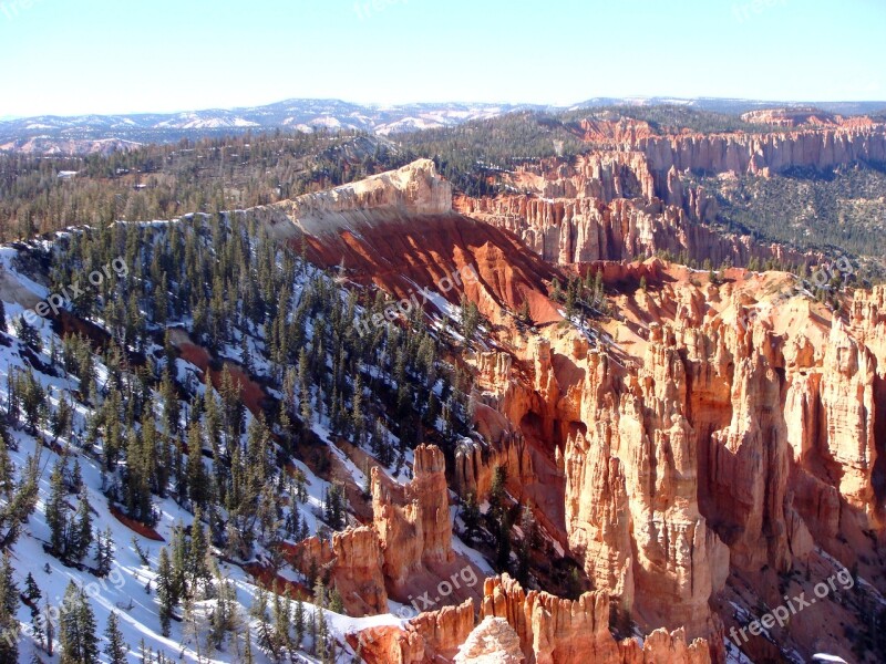 Bryce Canyon National Park National Park United States Landscape Bryce Canyon