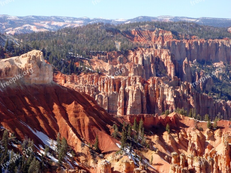 Bryce Canyon National Park National Park United States Landscape Bryce Canyon