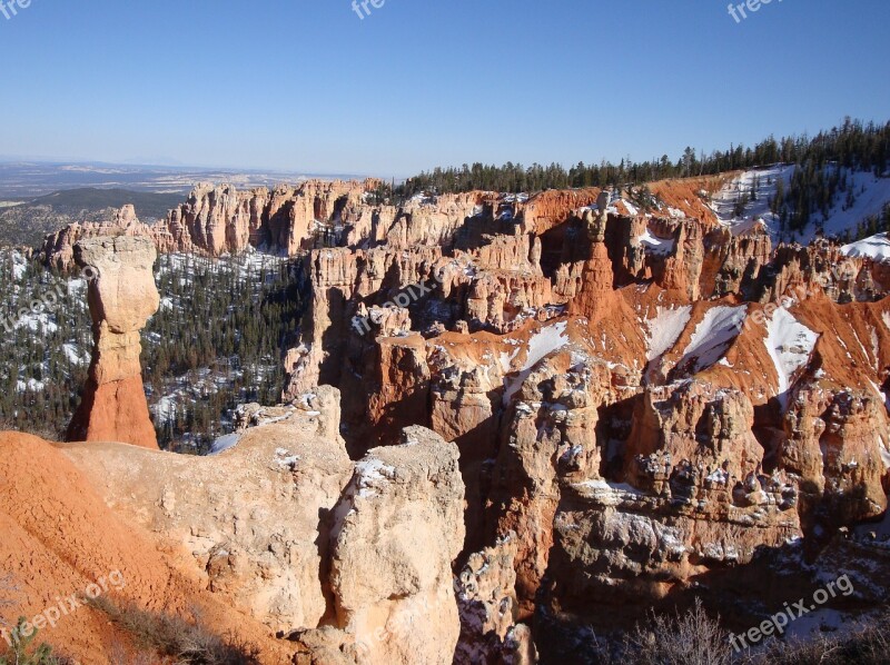 Bryce Canyon National Park National Park United States Landscape Bryce Canyon