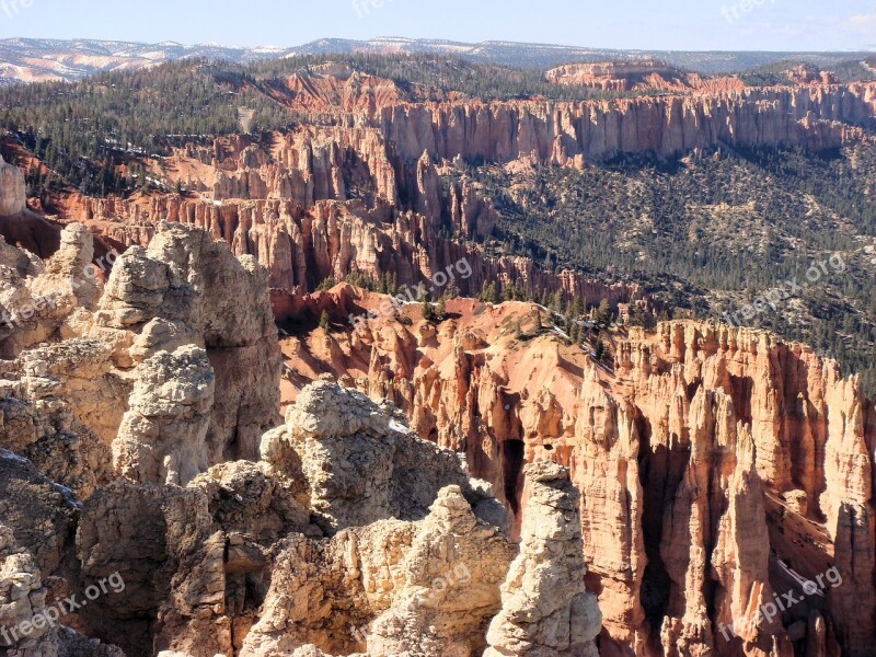 Bryce Canyon National Park National Park United States Landscape Bryce Canyon