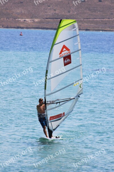 Surfing Windsurf Wind Sail Marine