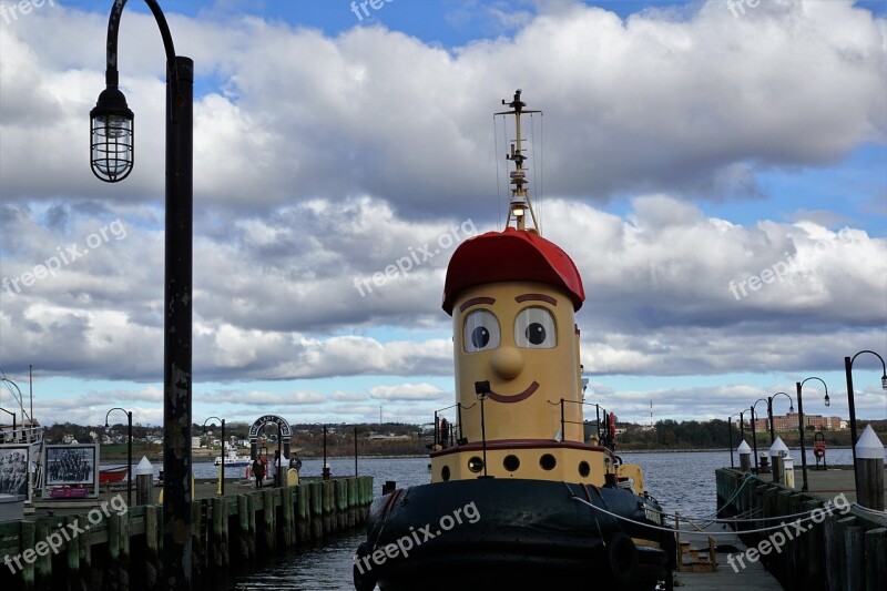 Boat Halifax Sky Canada Halifax Sky