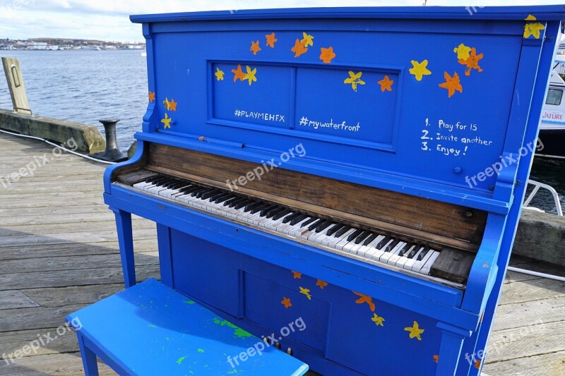 Piano Music Blue Port Canada