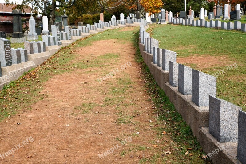 Cemetery Titanik Halifax Canada Nature