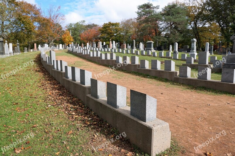 Cemetery Titanik Halifax Canada Nature