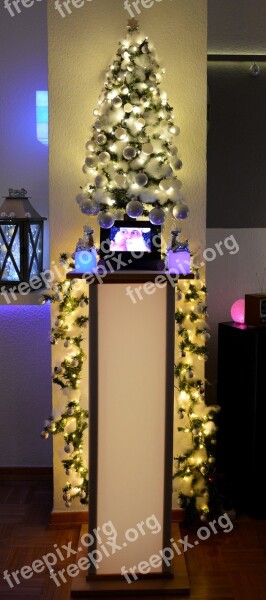 Christmas Christmas Tree Pillar Garland Fir Garland