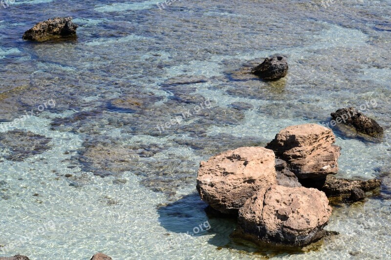 Sea Stones Beach Summer Wave