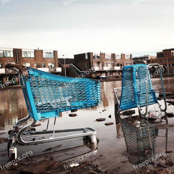 Caddy Shopping Cart City Free Photos