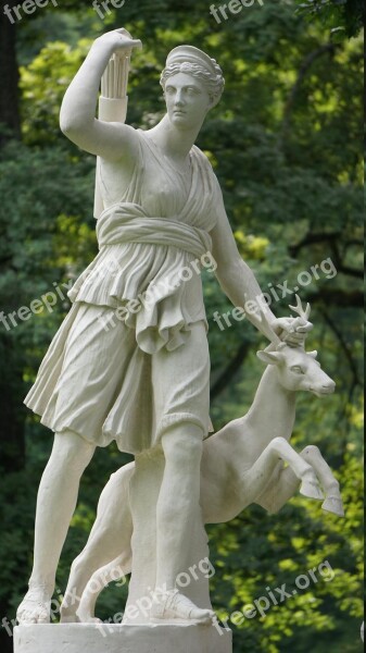 Goddess Diana Hunting Moon Birth