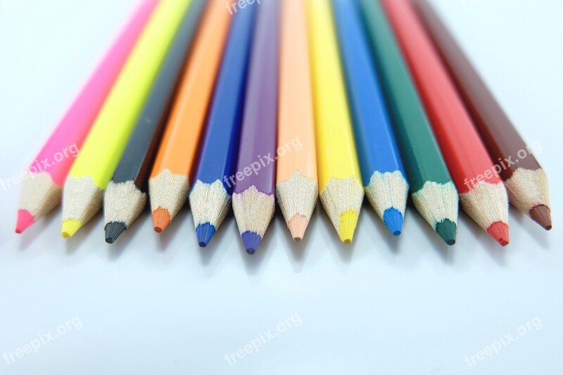 Colored Pencils Colorful Pencil Color Pencils Color