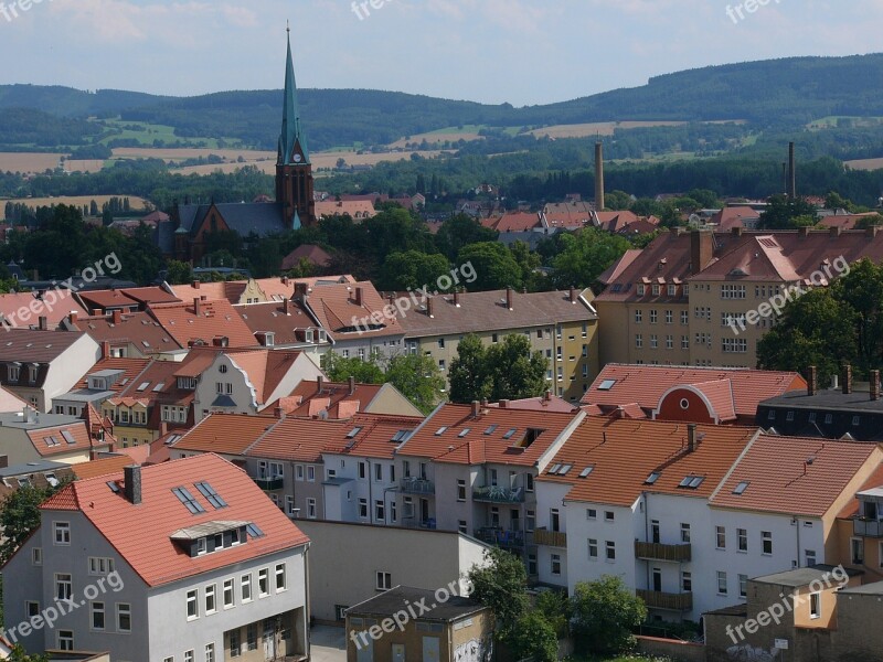 Bautzen Upper Lusatian Mountains Red Church Bautzen Germany Towm