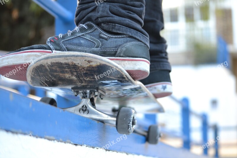 Skate Child Jump Jumping Fun