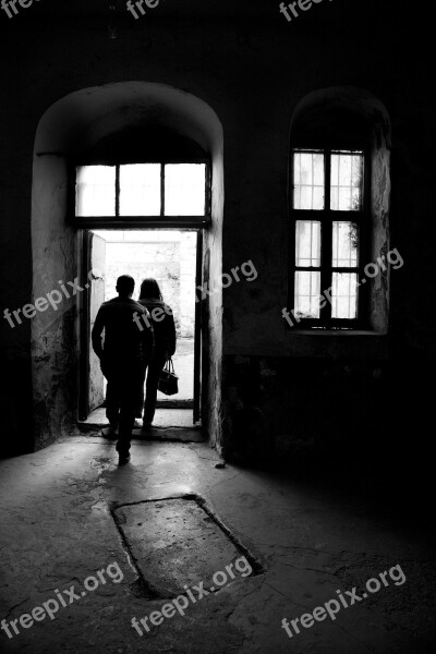 Black And White Human Reverse Light Light Sinop