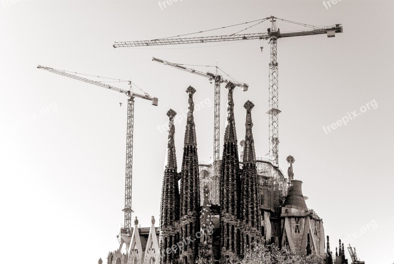 Sagrada Família Church Cathedral Sagrada Gaudi