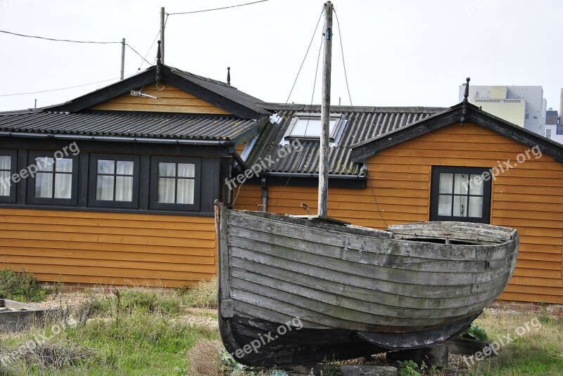 Seashore Boat Landscape Coast Shore