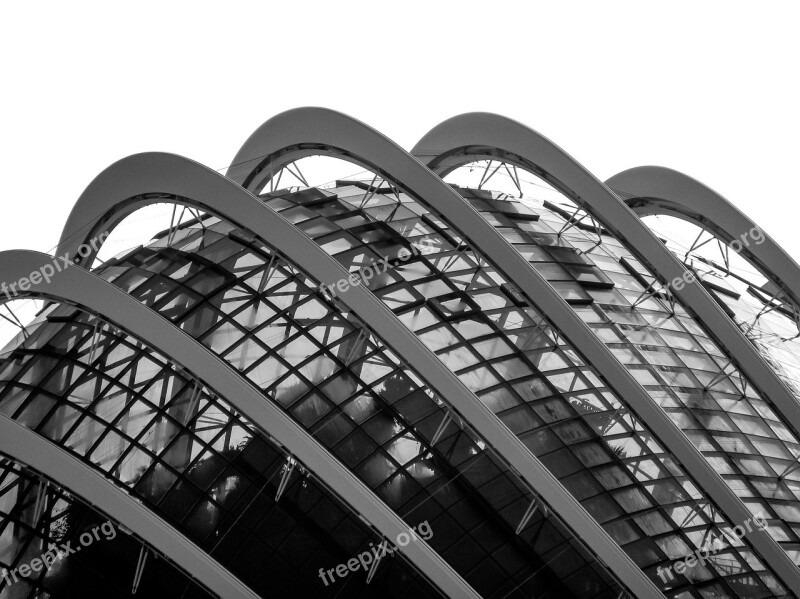 Dome Shape Texture Singapore Architecture