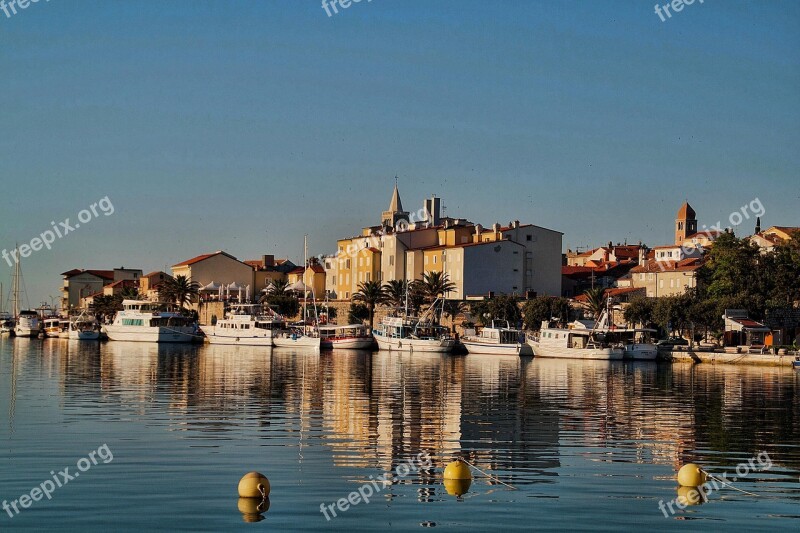 Rab Croatia Port Old Town Sea