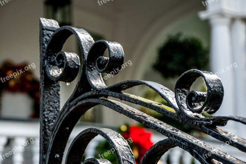 Gate Fence Decorative Wrought Iron