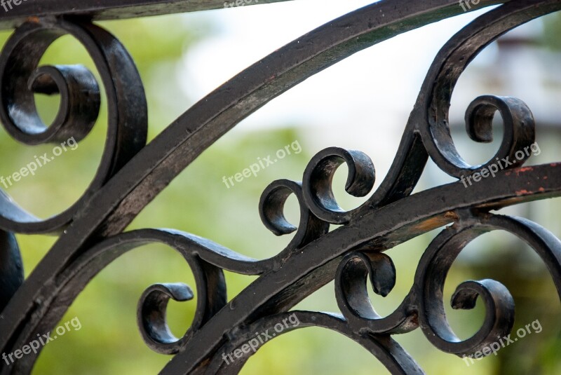 Gate Fence Decorative Wrought Iron