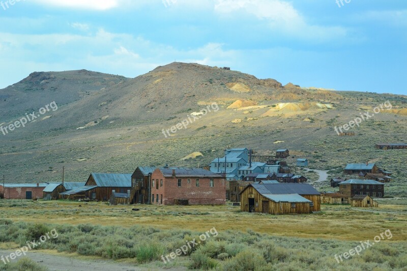 Ghost Town Bodie Abandoned Usa Wild West