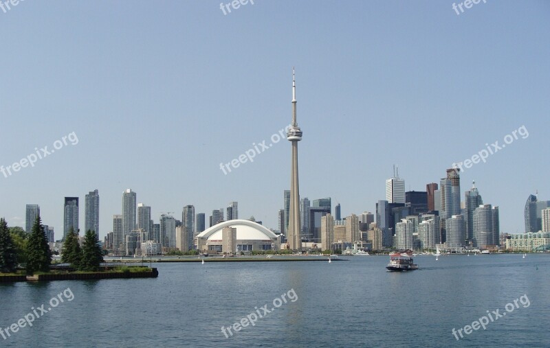 Toronto Skyline Canada City Free Photos