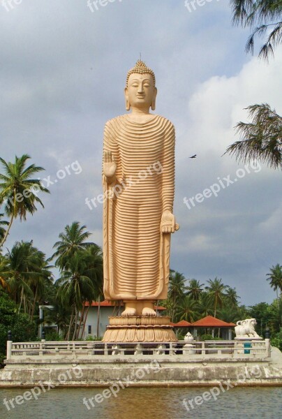 Sri Lanka Buddha Statue Figure Buddhism