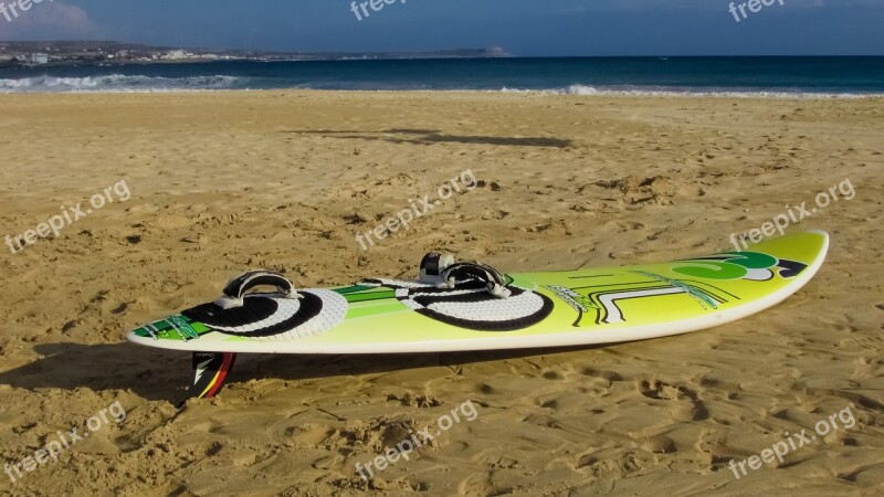 Board Surf Surf Board Surfing Beach