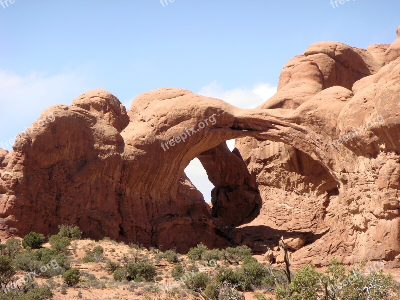 Natural Bridge Arches National Park National Park United States America