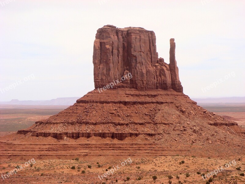 Monument Valley Rock Formations Rocks Colorado Usa