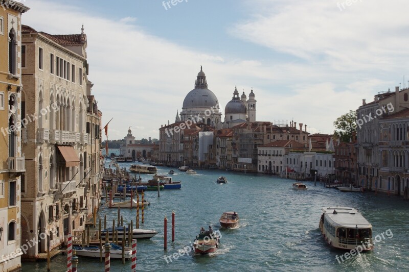 Venice Channel Italy Houses Venezia