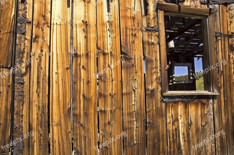 Shack Ghost Town Abandoned Wooden Building