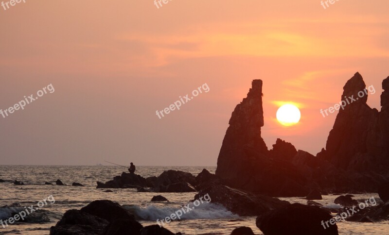 Sunset Goa India Travel Beach