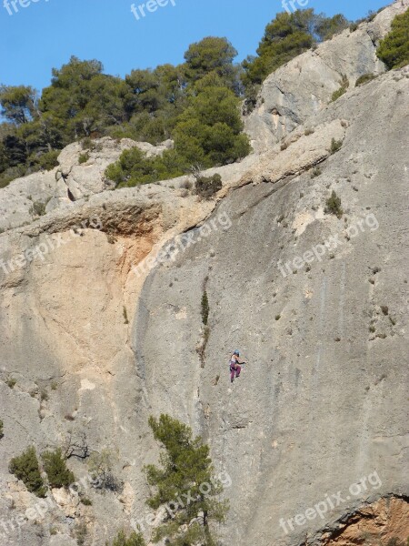 Escalation Rock Climbers Montsant Priorat