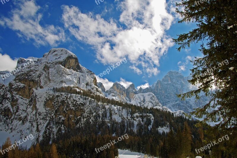 Alleghe Dolomites Monte Civetta Sci Dolomiti Superski