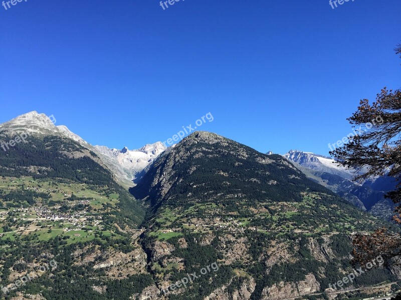 Switzerland Mountain Nature Alpine Matterhorn