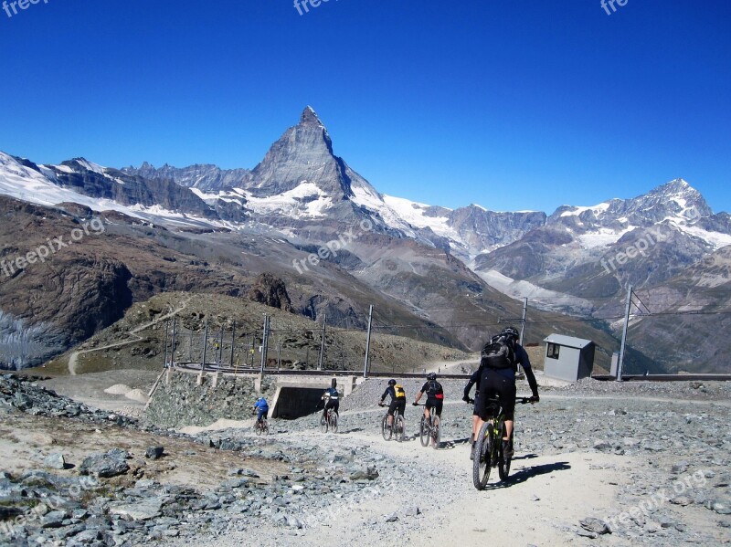 Switzerland Mountain Nature Alpine Matterhorn