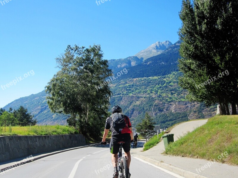 Alpine Switzerland Summer Mountains Swiss Alps