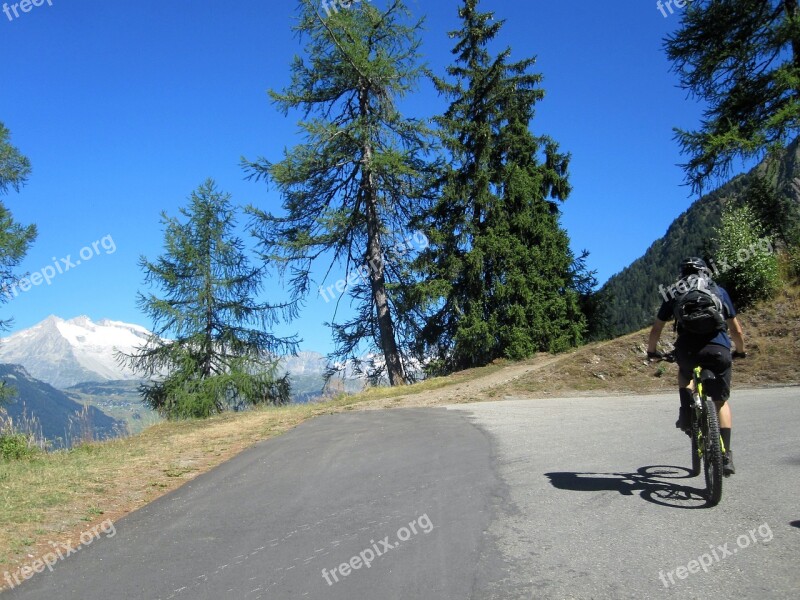 Alpine Switzerland Summer Mountains Swiss Alps