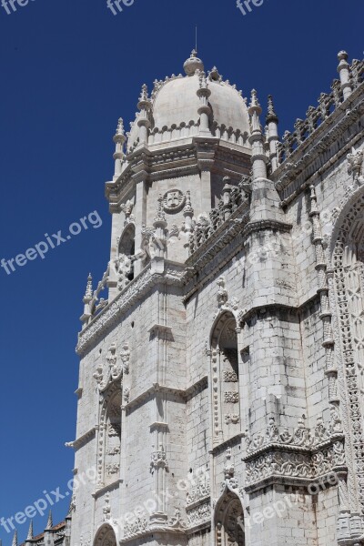 Portugal Lisbon Lisboa Jerónimos Monastery Monastery