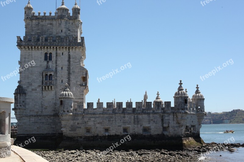 Portugal Lisbon Lisboa Torre De Belem Belem