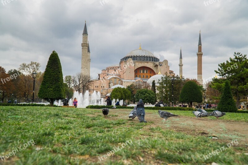 Hagia Sophia Istanbul Turkey City Cami