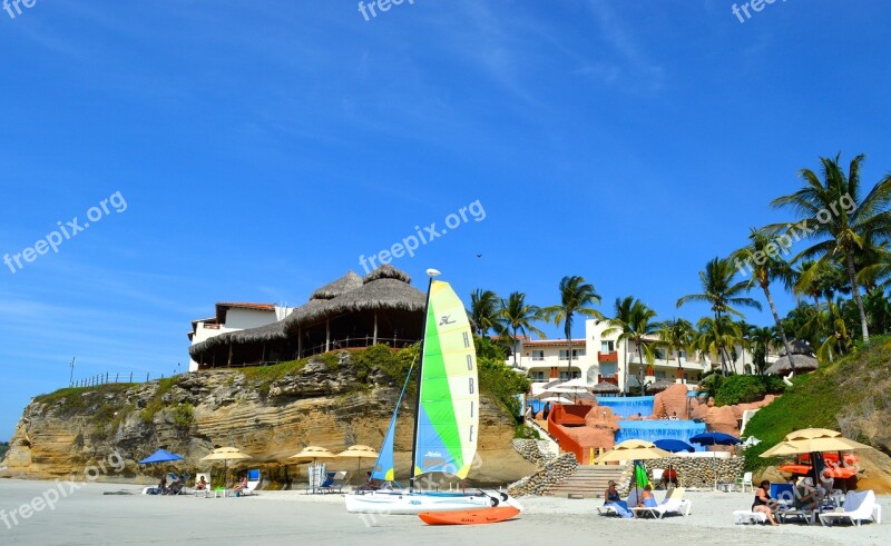 Sea Boat Vacation Beach Travel