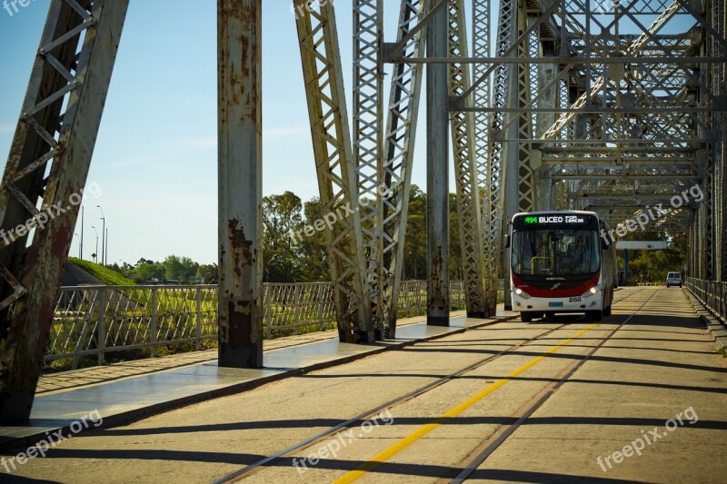 Montevideo Uruguay Bridge Cities Free Photos