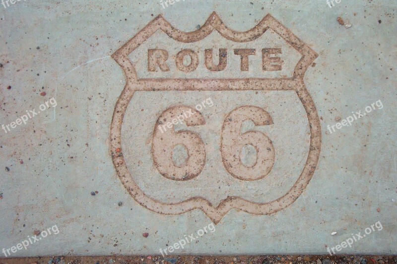 Route 66 America Road Trip United States Usa