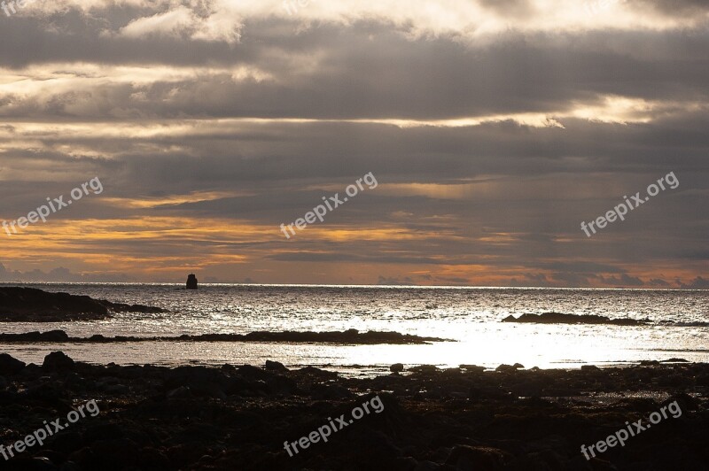 Sunset Scotland Dumfries And Galloway Sky Tourism