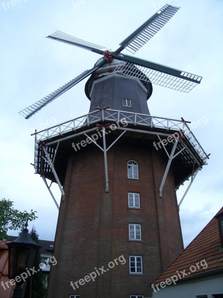 Varel North Sea Windmill Germany Free Photos