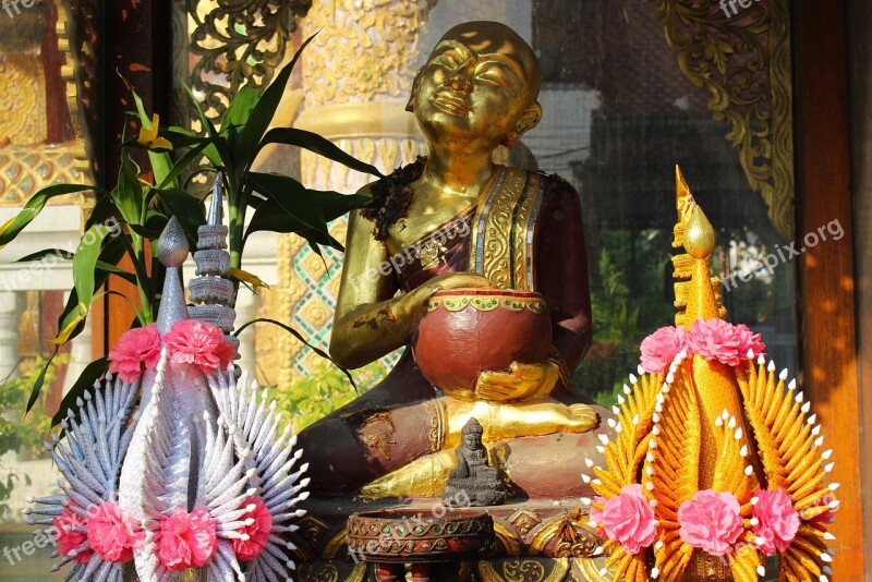 Monk Thailand Buddhism Culture Buddhist