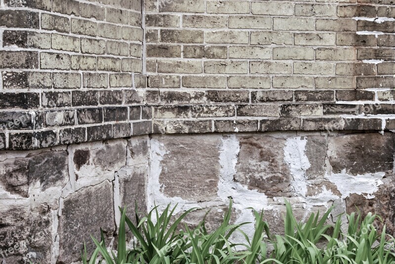 Backdrop Wall Brick Stone Brown