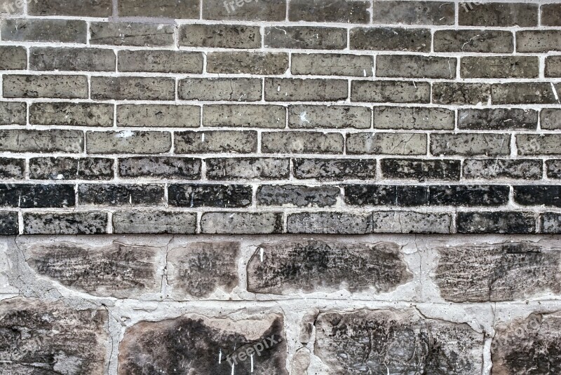 Backdrop Wall Brick Stone Brown