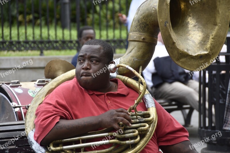 Jazz Player New Orleans Music Road